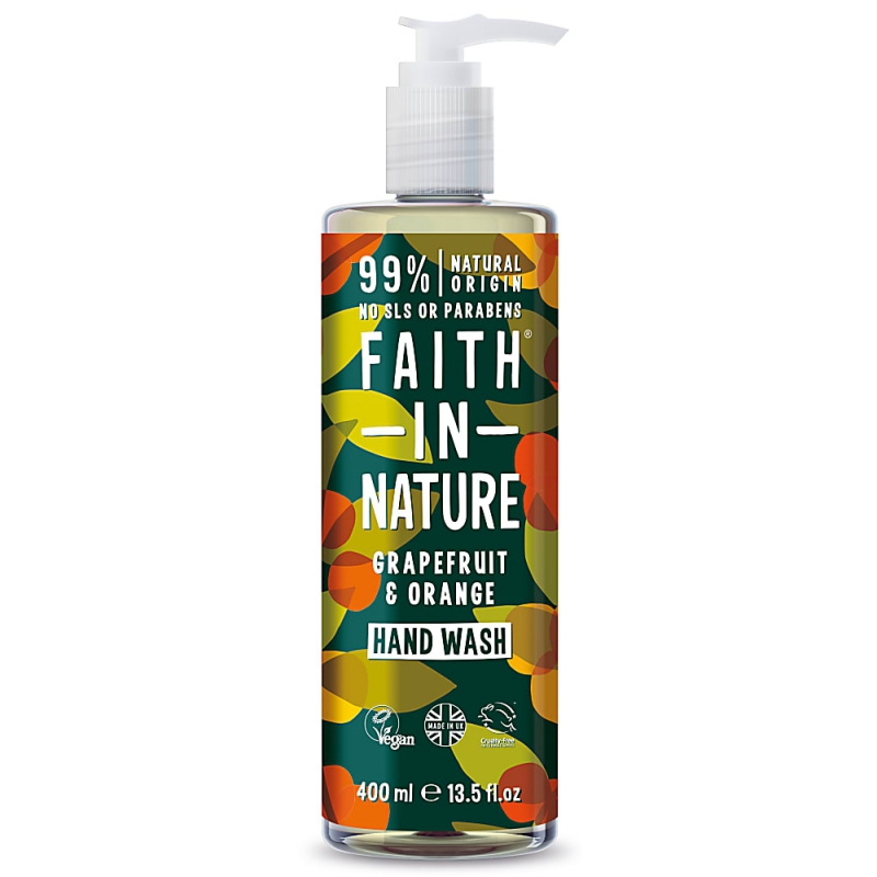 Faith in Nature tekuté mýdlo Grapefruit&amp;Pomeranč 400 ml