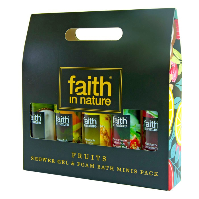 Faith in Nature - premiová dárková koupelová sada 5x100ml