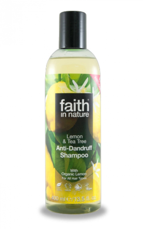 Faith in Nature šampon proti lupům Citrón &amp; Tea Tree 250ml