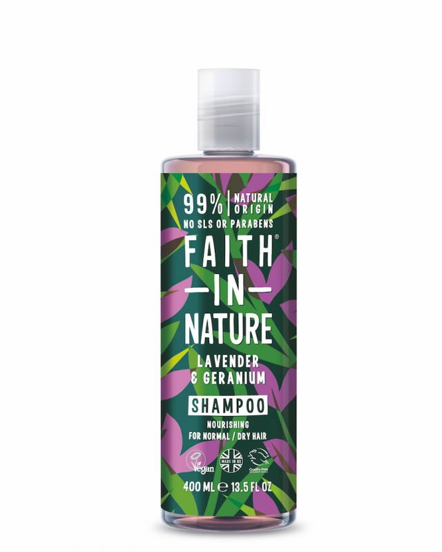 Faith in Nature přírodní šampon Levandule 400ml