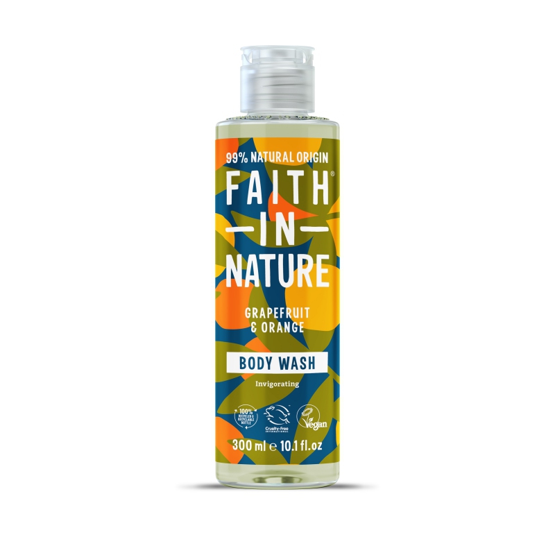 Faith in Nature přírodní sprchový gel Grapefruit&amp;Pomeranč 300ml