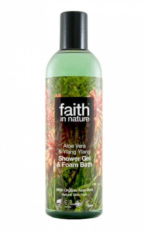 Faith in Nature přírodní sprchový gel Aloe Vera 250ml