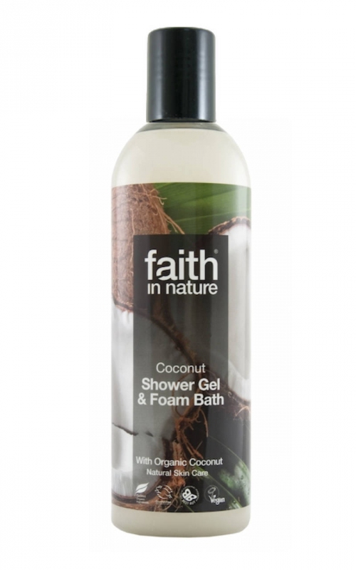 Faith in Nature přírodní sprchový gel Kokos 250ml
