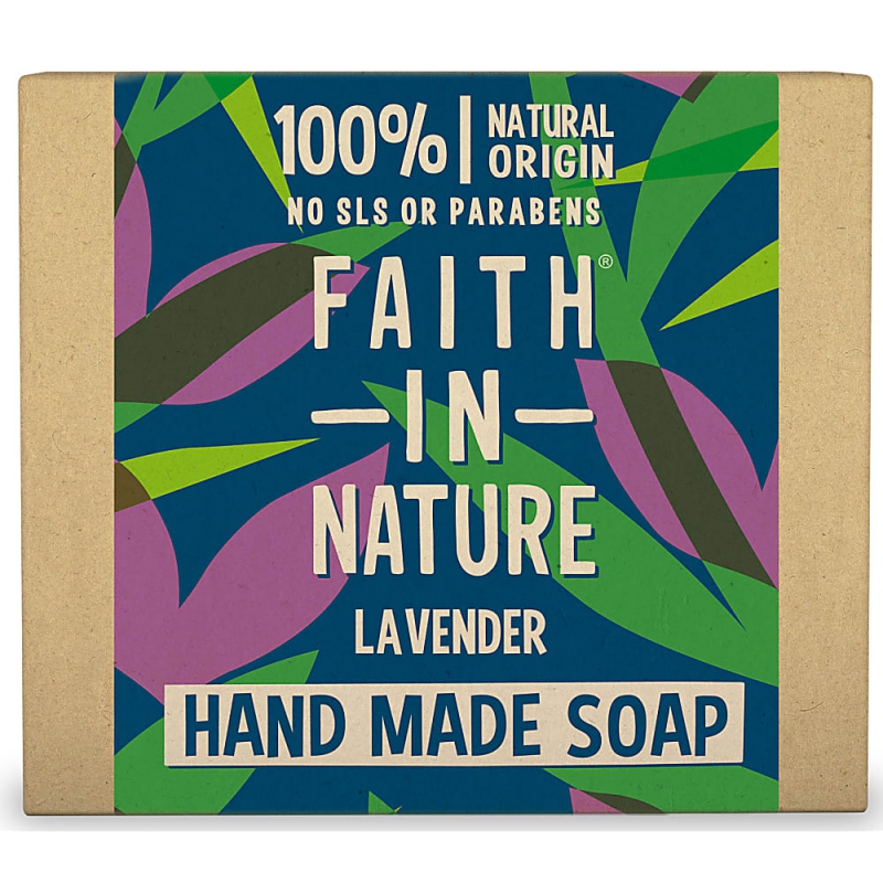 Faith in Nature rostlinné tuhé mýdlo s levandulí