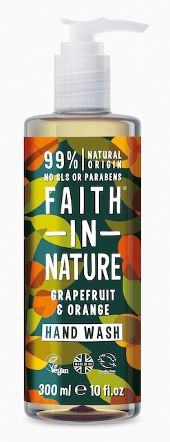 Faith in Nature tekuté mýdlo Grapefruit&amp;Pomeranč 300ml+100ml zdarma