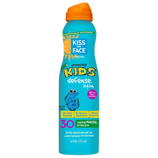 Kiss My Face opalovací mléko SPF 30 ve spreji pro děti 177 ml