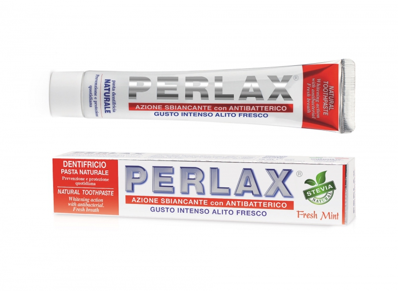 PERLAX přírodní bělící zubní pasta Fresh - Profi Line 75ml