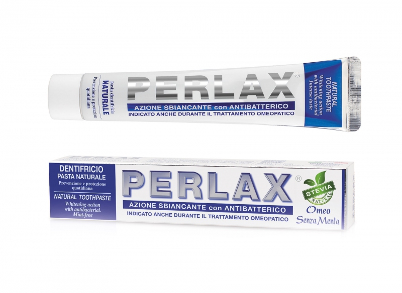 PERLAX přírodní bělící zubní pasta Mint Free - Profi Line 75ml