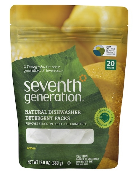 SEVENTH Generation přírodní kapsle do myčky Citrus 20ks