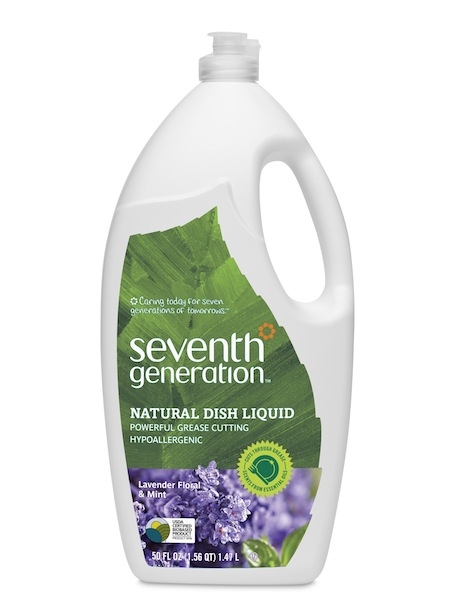 SEVENTH Přírodní mycí prostředek na nádobí Levandule/Máta 1,5 litru