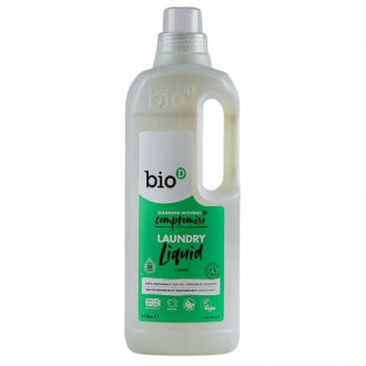 Tekutý prací gel s vůní jalovce 1 litr - značka Bio-D - 25 dávek