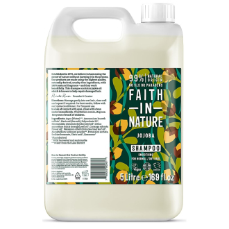 Faith in Nature přírodní šampon s jojobovým olejem 5 litrů