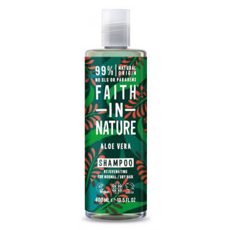 Faith in Nature přírodní šampon s Aloe Vera 400ml