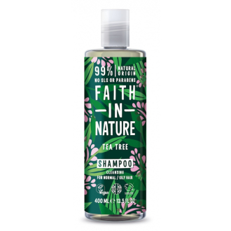 Faith in Nature přírodní šampon TeaTree 400ml