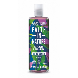 Faith in Nature přírodní sprchový gel Levandule 100ml