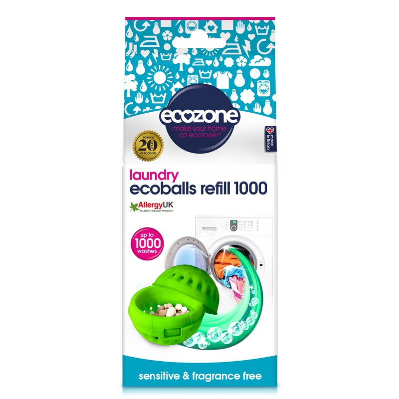 Ecozone Ecoballs - Sensitive náhradní náplň 1000 praní
