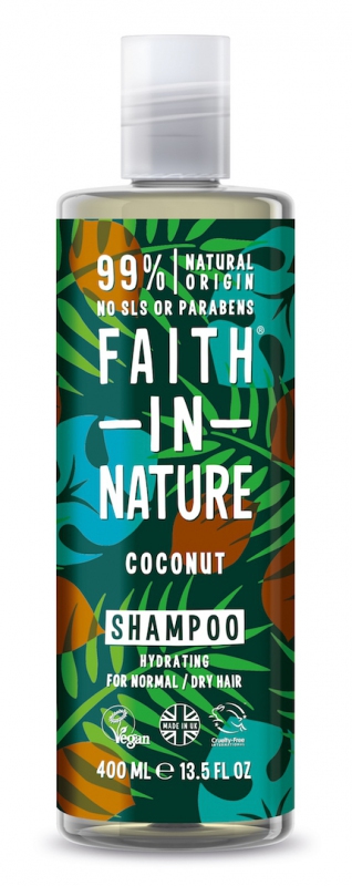 Faith in Nature přírodní šampon kokos 400ml