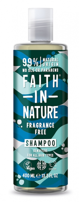 Faith in Nature přírodní šampon bez parfemace - hypoalergenní 400ml