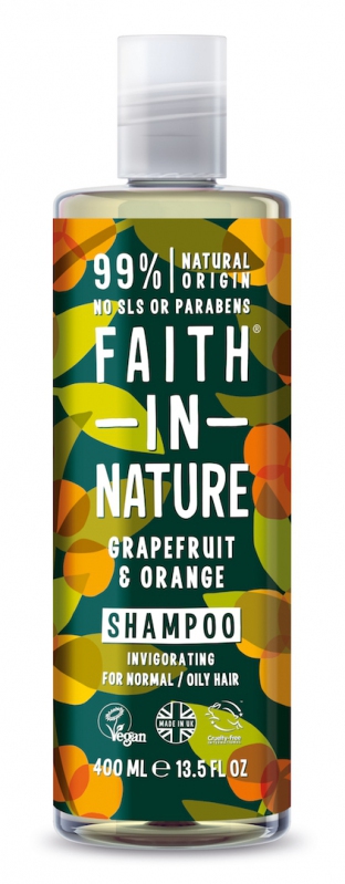 Faith in Nature přírodní šampon Grapefruit&amp;Pomeranč 400ml