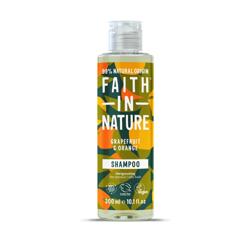 Faith in Nature přírodní šampon Grapefruit&amp;Pomeranč 300ml