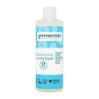 SLEVA 50% EXPIRACE Greenscents prací gel bez parfemace Sensitive 17 dávek BIO