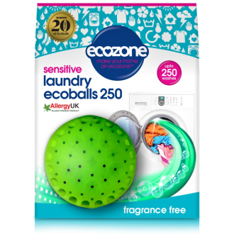 SLEVA 15% Ecozone Ecoballs 250 praní - Sensitive