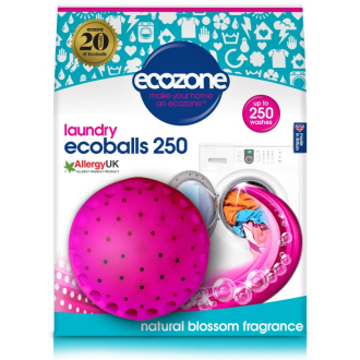 SLEVA 15% Ecozone Ecoballs 250 praní - Květinová vůně