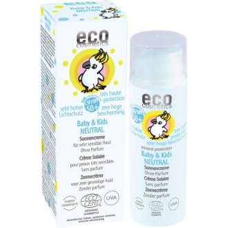 SLEVA 40% EXP. Eco cosmetics dětský opalovací krém neutral 50 SPF 50ml