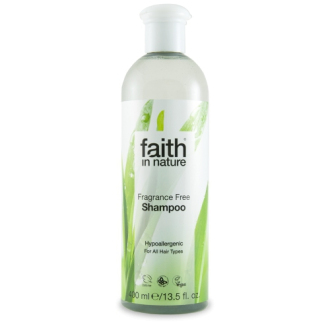 SLEVA 20% POŠKOZENÉ Faith in Nature přírodní šampon bez parfemace - hypoalergenní 400ml