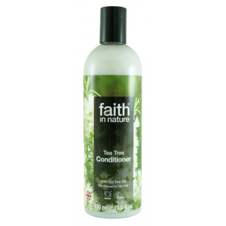 SLEVA 60% POŠKOZENÉ + EXP. Faith in Nature přírodní kondicioner TeaTree 400ml