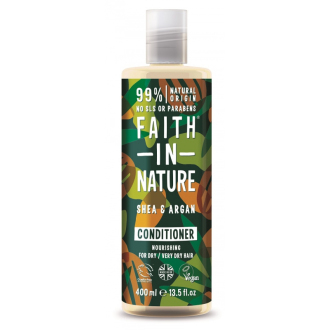 SLEVA 50%  EXPIRACE Faith in Nature přírodní kondicionér argan a bambucké máslo