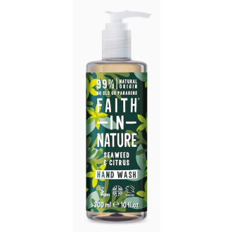 SLEVA 30% EXPIRACE Faith in Nature antibakteriální tekuté mýdlo Mořská řasa&Citrus 400ml
