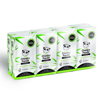 Cheeky Panda kapesní ubrousky 3-vrstvé, 8 balení