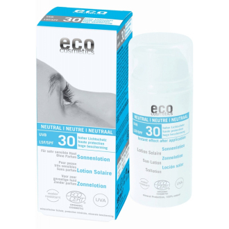 Eco cosmetics opalovací krém neutral 30 SPF, 100ml