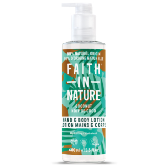 Faith in Nature mléko na tělo a ruce Kokos 400ml