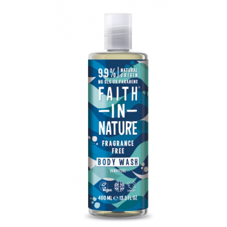 Faith in Nature přírodní sprchový gel bez parfemace - hypoalergenní 400ml