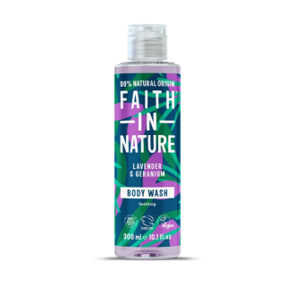 Faith in Nature přírodní sprchový gel Levandule 300ml