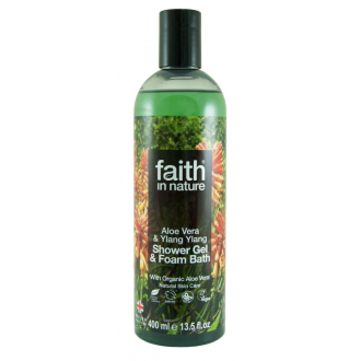 Faith in Nature přírodní sprchový gel Aloe Vera 400ml