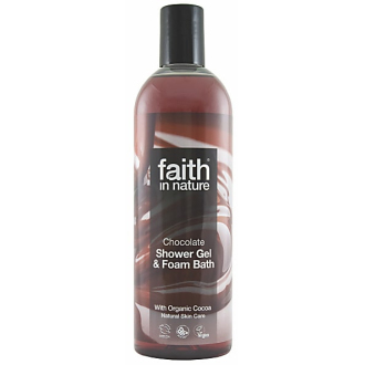 Faith in Nature přírodní sprchový gel Kakao 400ml
