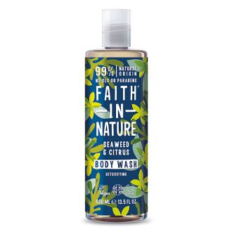 Faith in Nature přírodní sprchový gel s mořskou řasou 400ml