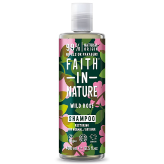Faith in Nature přírodní šampon Divoká růže 400ml