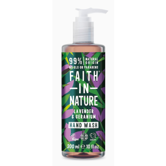 Faith in Nature antibakteriální tekuté mýdlo Lavandule&Pelargonie 400ml