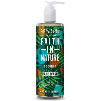 Faith in Nature tekuté mýdlo s kokosovým olejem 400ml