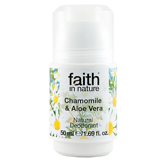 Faith in Nature přírodní kuličkový deodorant pro ženy - Heřmánek