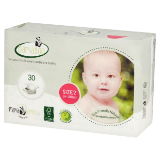 2x vzorek zdarma - Mama Bamboo dětské pleny - vyberte velikost