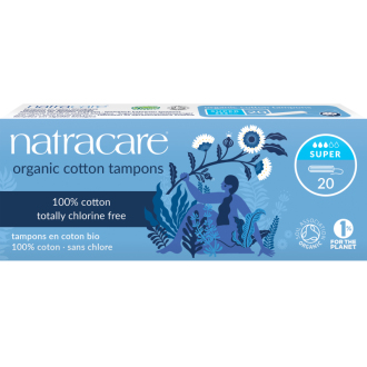 Natracare dámské tampóny Super 20ks