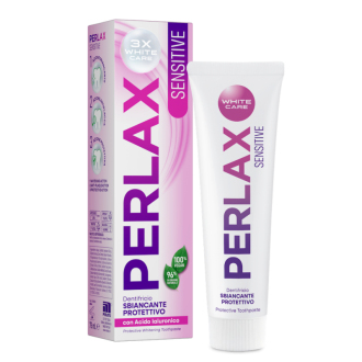 PERLAX Sensitive bělicí zubní pasta s kyselinou hyaluronovou