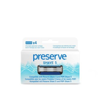 Preserve Shave 5 náhradní břity
