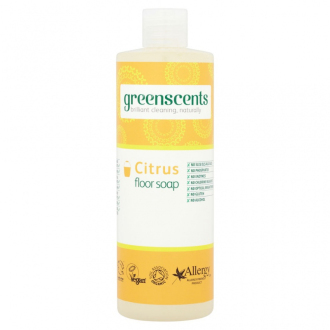 Greenscents antibakteriální přípravek na vytírání citrus BIO 400ml