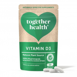 Together Veganský vitamín D3 30 tobolek